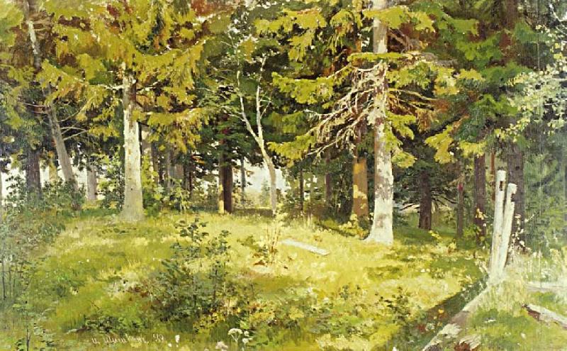 Ivan Shishkin Glade in a Forest china oil painting image